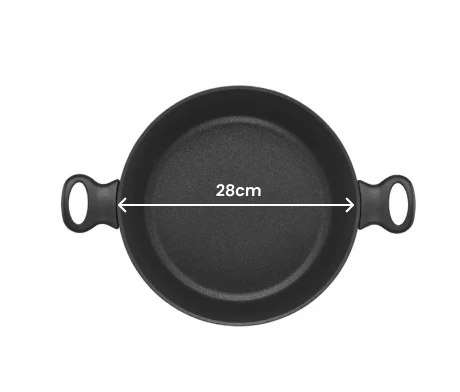 Essteele Nonstick Covered Casserole - 28cm/7.5L - Image 2