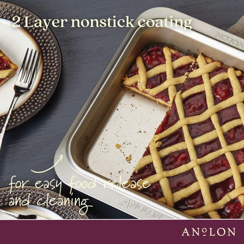 Anolon Ceramic Reinforced Rectangular Baking Pan 23 x 33cm - Image 4