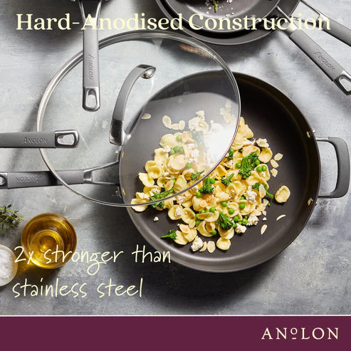 Anolon Endurance+ Nonstick Induction Covered Sauté 30cm/4.7L - Image 4