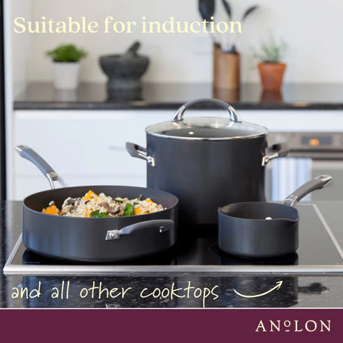 Anolon Endurance+ Nonstick Induction Open French Skillet Twin Pack 20/26cm - Image 6