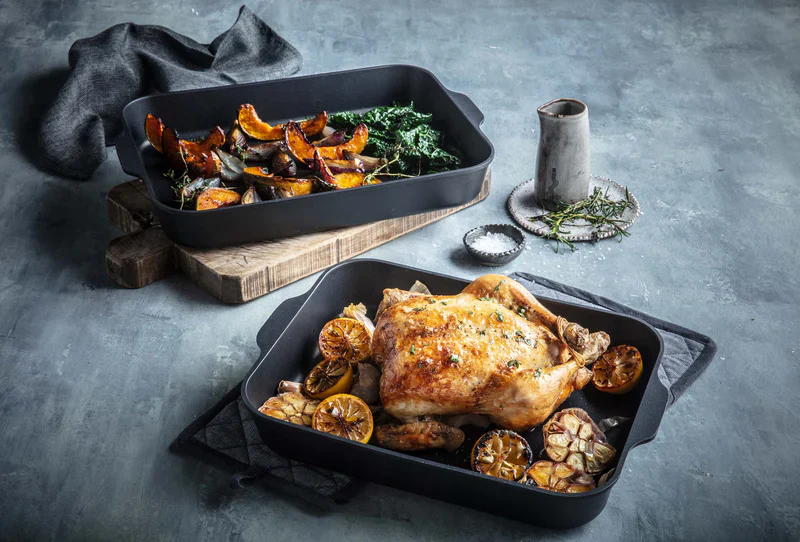 Anolon Medium Nonstick Roaster - 34cm x 26cm x 6cm - Image 3
