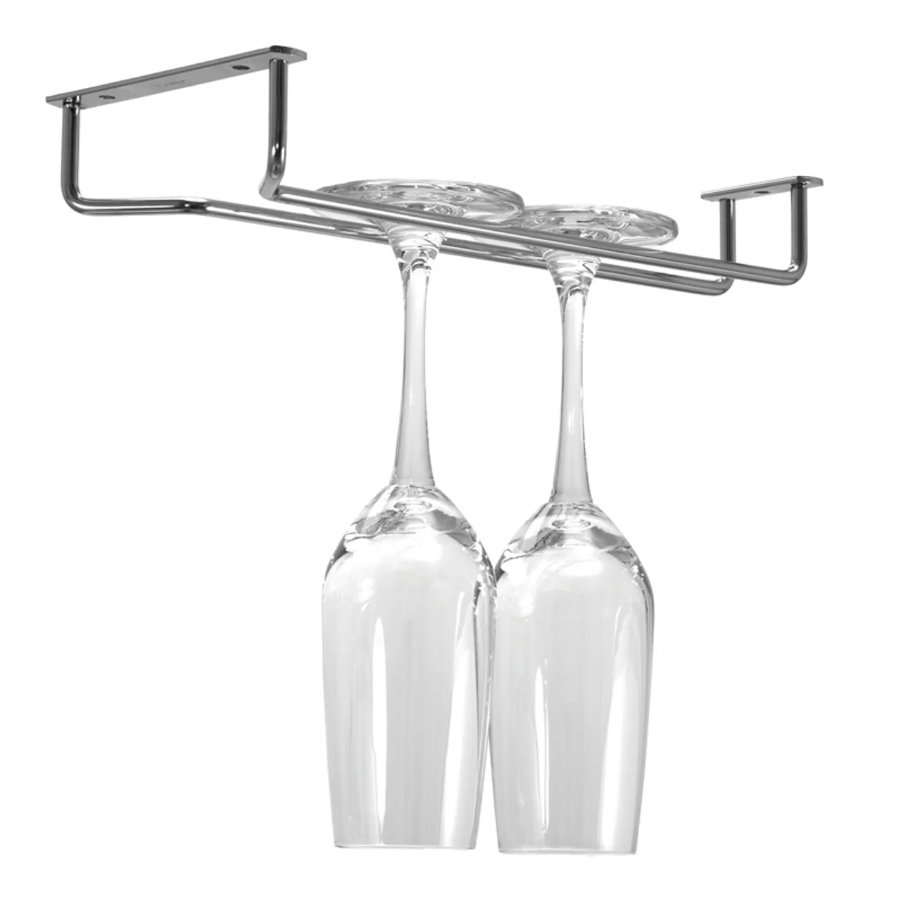 Avanti Single Glass Stemware Rack Chrome Plated-6mm Wire - 28cm