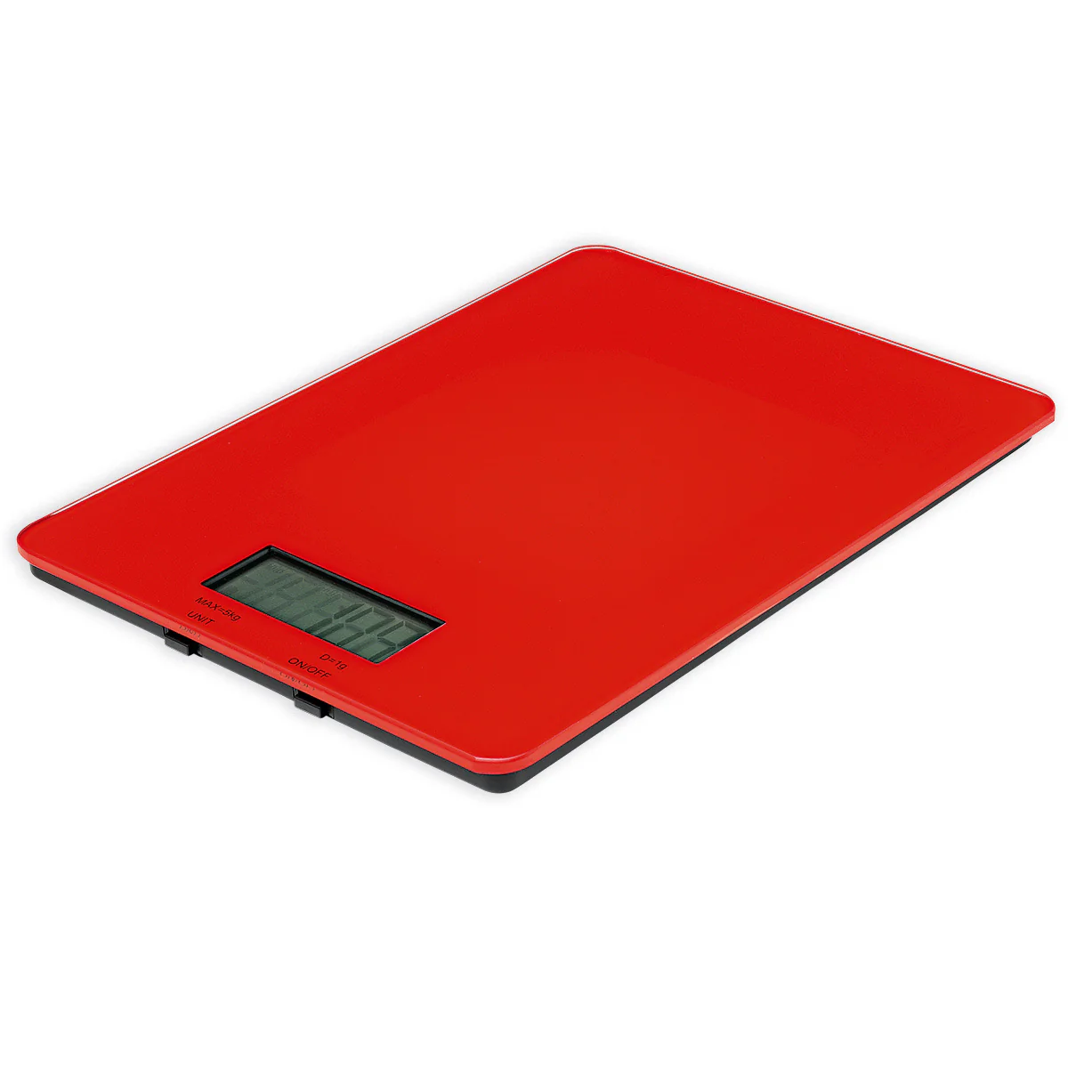 Avanti Digital Kitchen Scales Red – Max 5kg Capacity