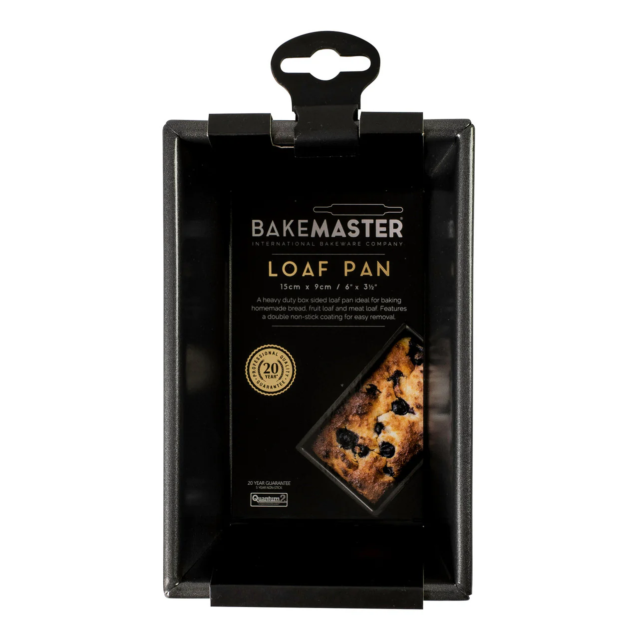 Bakemaster Box Sided Loaf Pan 15 x 9 x 7cm - Non-stick - Image 3