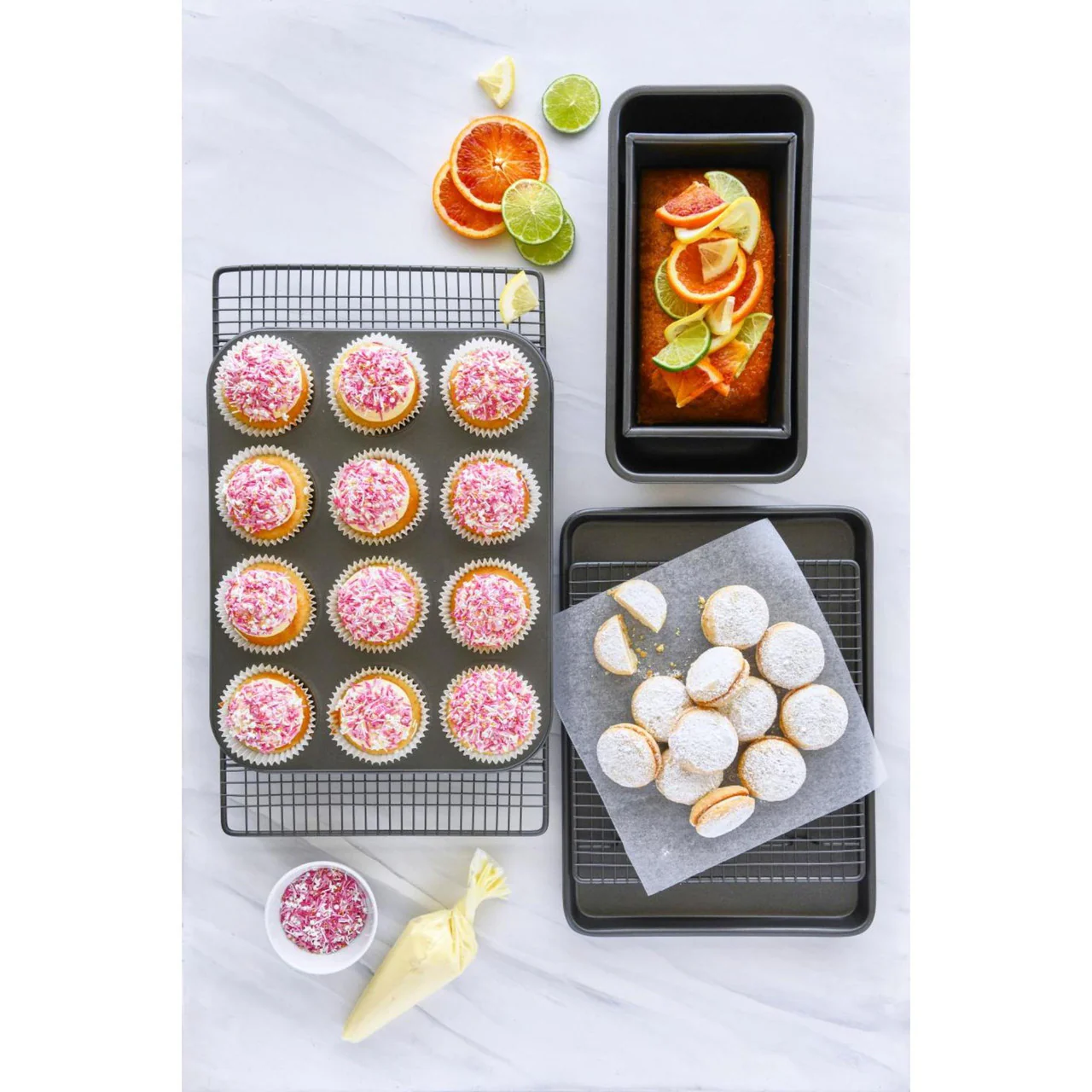 Bakemaster Box Sided Loaf Pan 21 x 11 x 7cm - Non-stick - Image 4