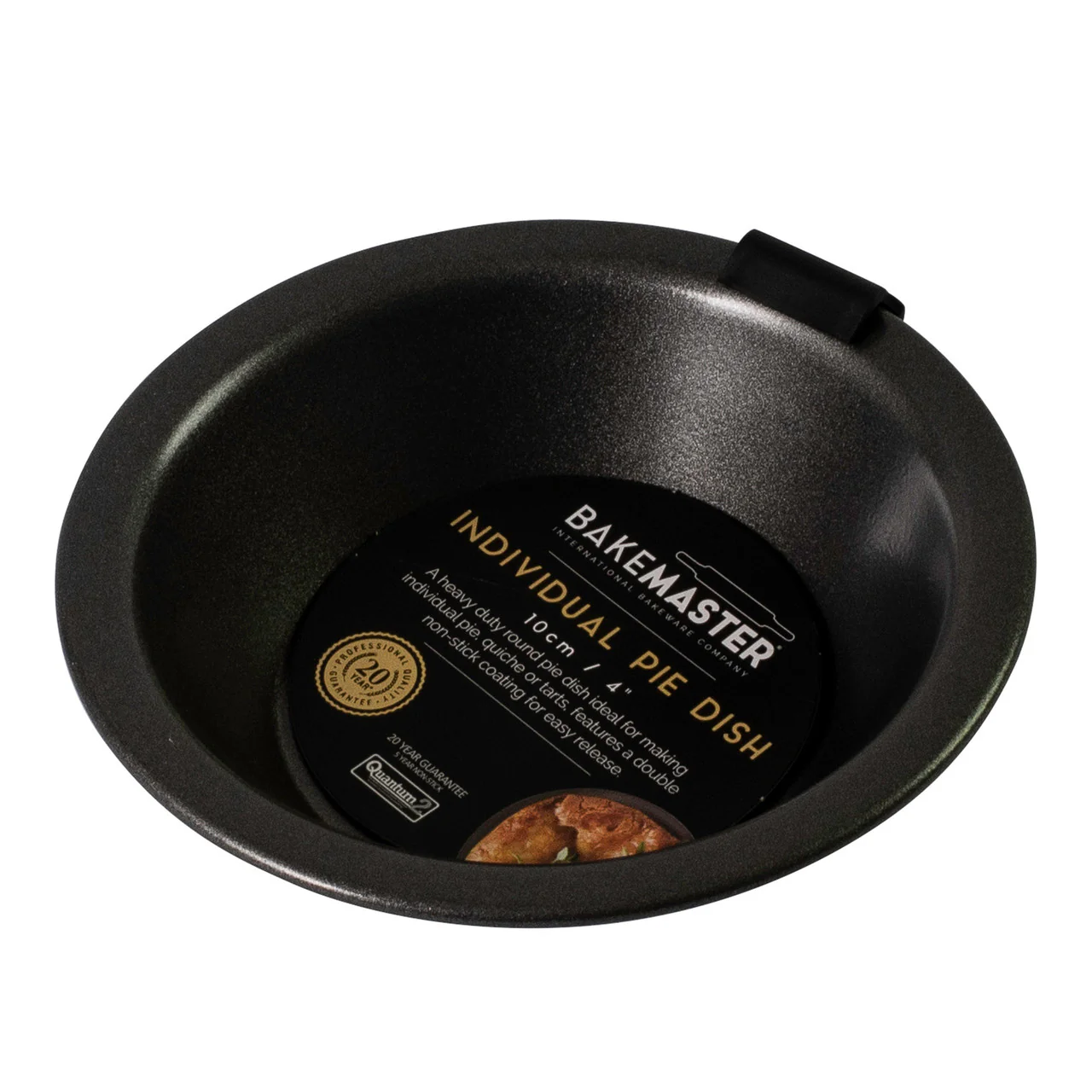 Bakemaster Individual Round Pie Dish 10cm x 3cm - Non-stick - Image 2