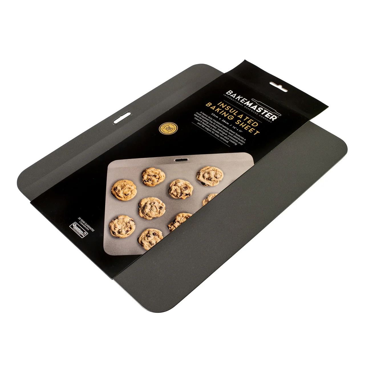Bakemaster Non-Stick Insulated Baking Sheet, 35 X 28Cm - Image 2