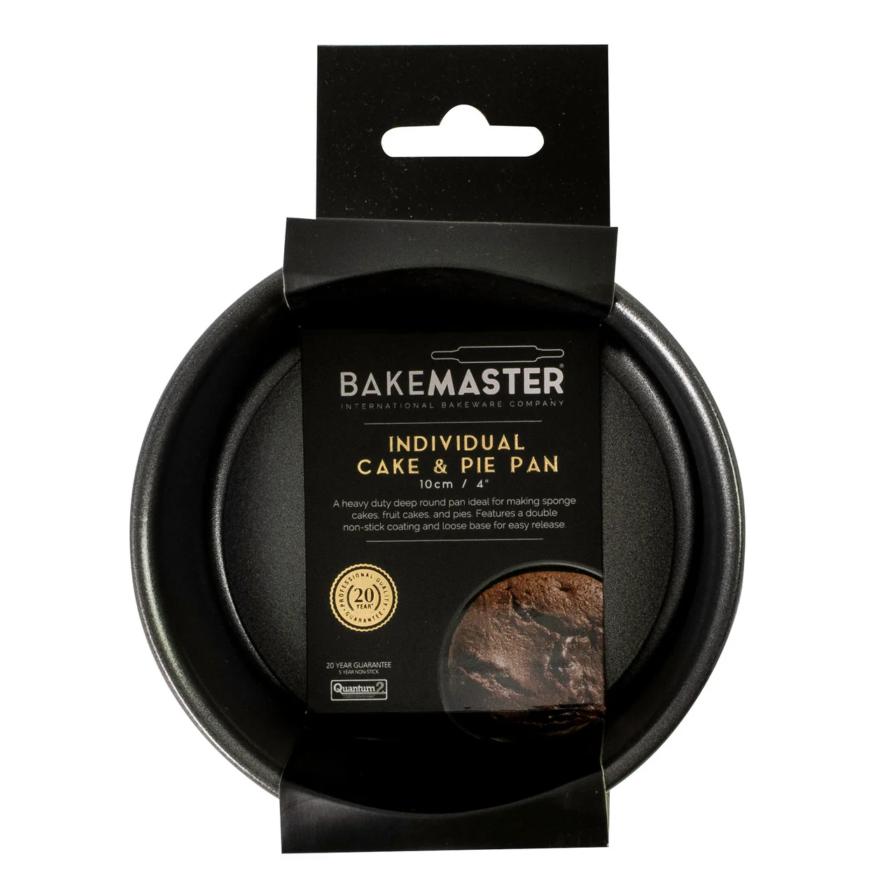 Bakemaster Loose Base Rnd Cake Pan 10Ø x 7cm - Non-stick - Image 3