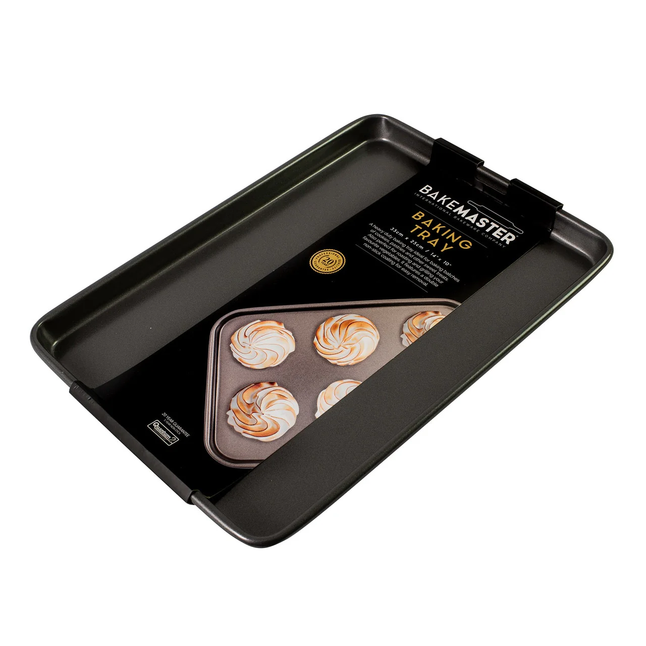 Bakemaster Non-Stick Baking Tray, 35 X 25 X 1.3Cm - Image 2