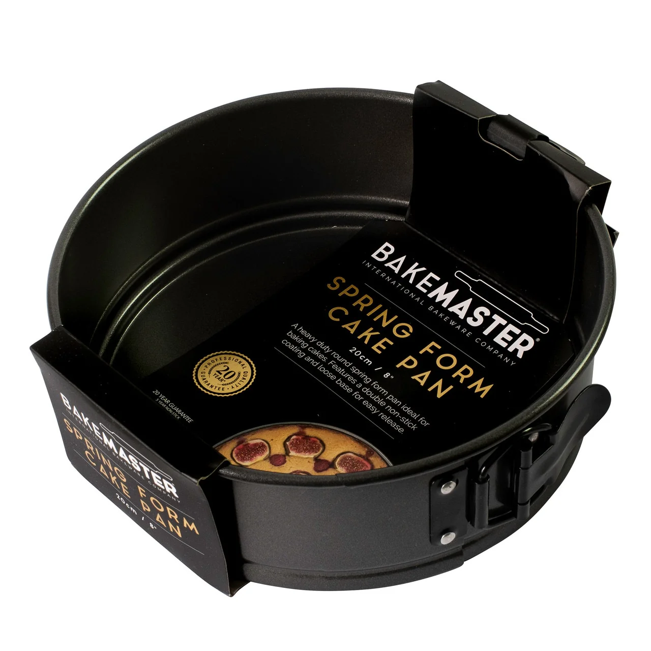 Bakemaster Non-Stick Springform Rnd Cake Pan, 20Ã˜ X 6Cm - Image 2
