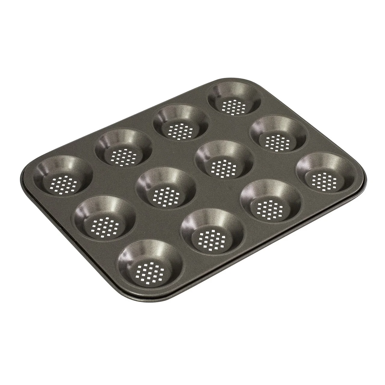 Bakemaster Perfect Crust 12 Cup Show Baking Pan, 32 X 24Cm