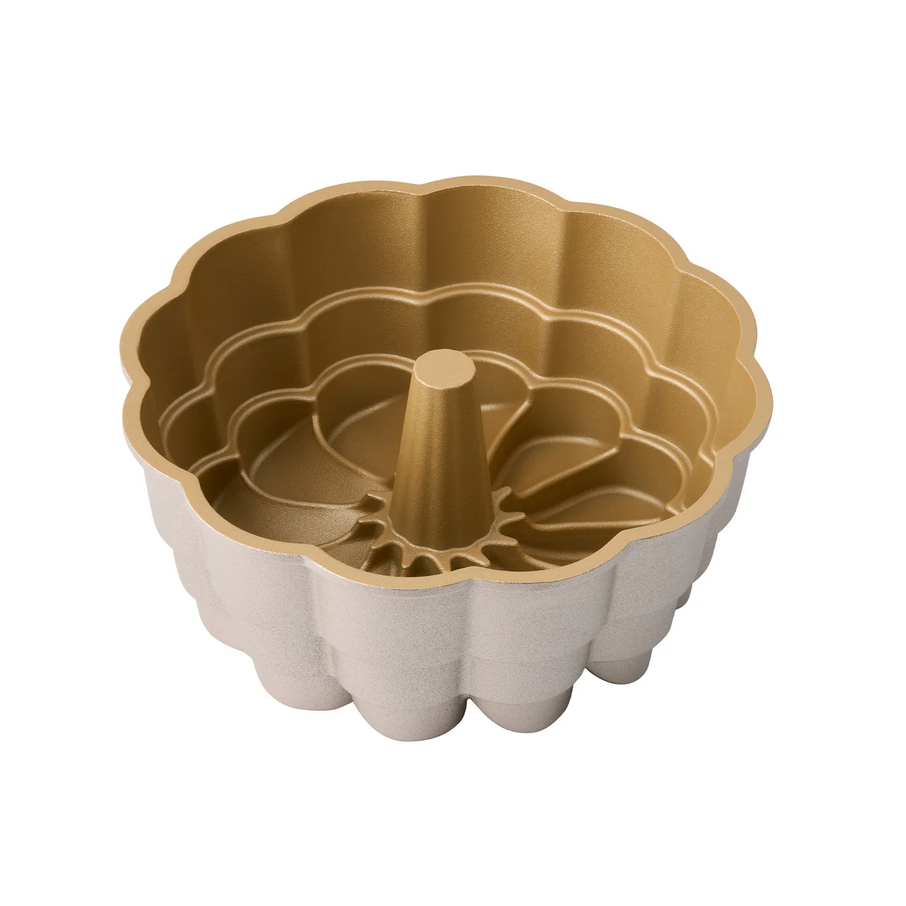 Bakemaster Petal Fluted Ring Cake Pan 24 x 24 x 10cm - Champagne - Image 2