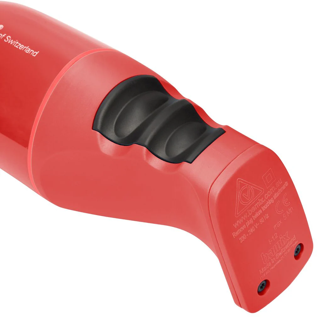 Bamix Classic Immersion/Stick Blender Stainless Steel Blades - 140W Red - Image 4