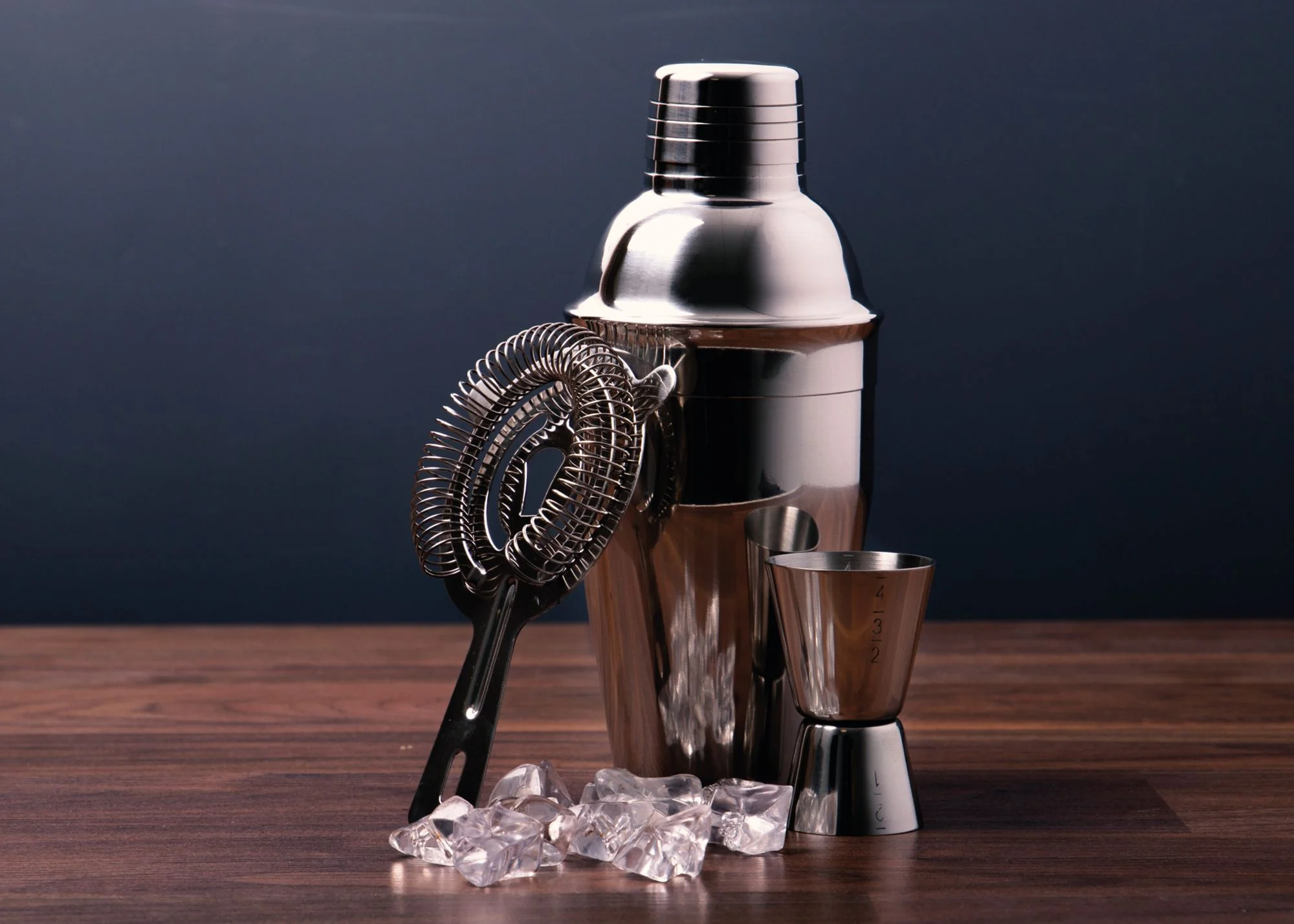 BarCraft Stainless Steel Cocktail Kit - 3 piece - Image 3
