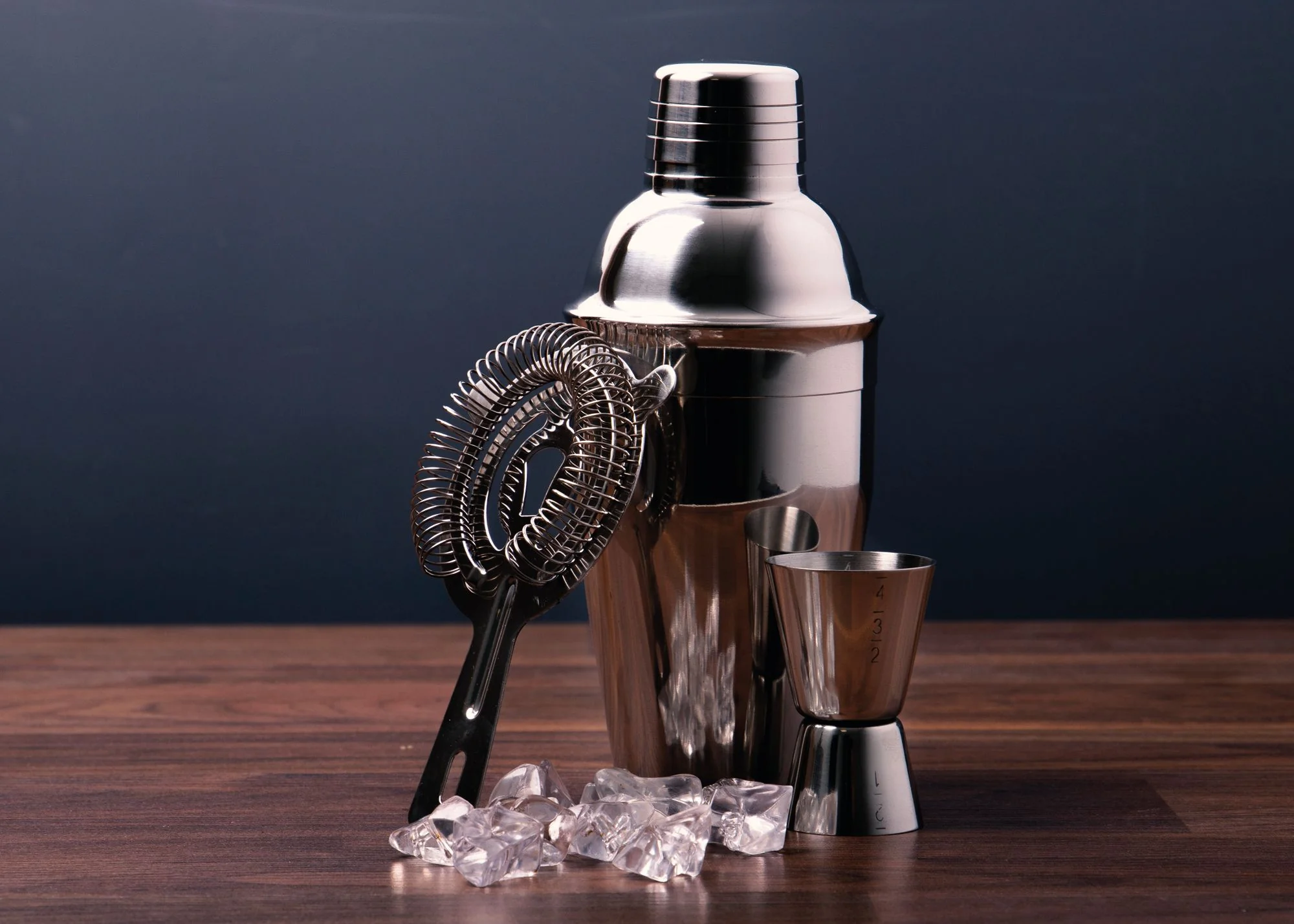BarCraft Stainless Steel Cocktail Kit - 3 piece - Image 4
