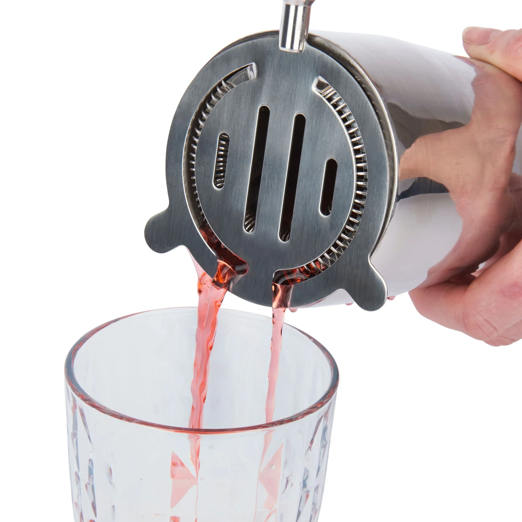 BarCraft Stainless Steel Cocktail Strainer - Image 3
