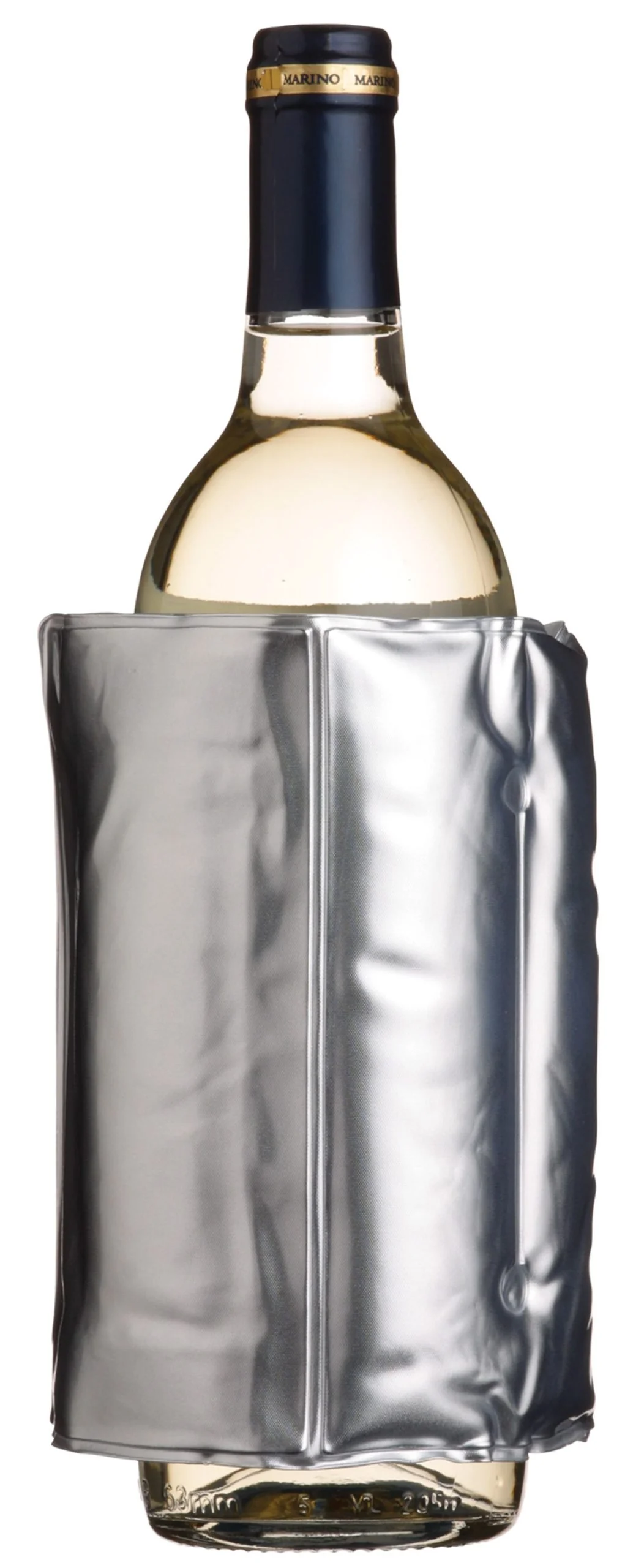 BarCraft Wrap Around Silver Wine Cooler - Image 5