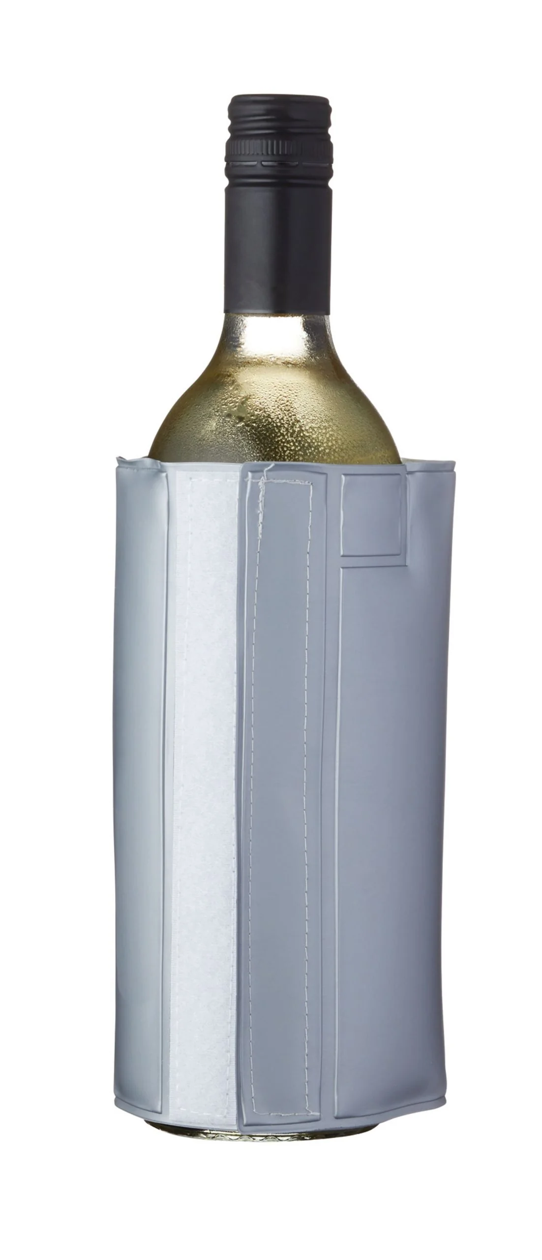 BarCraft Wrap Around Silver Wine Cooler - Image 6