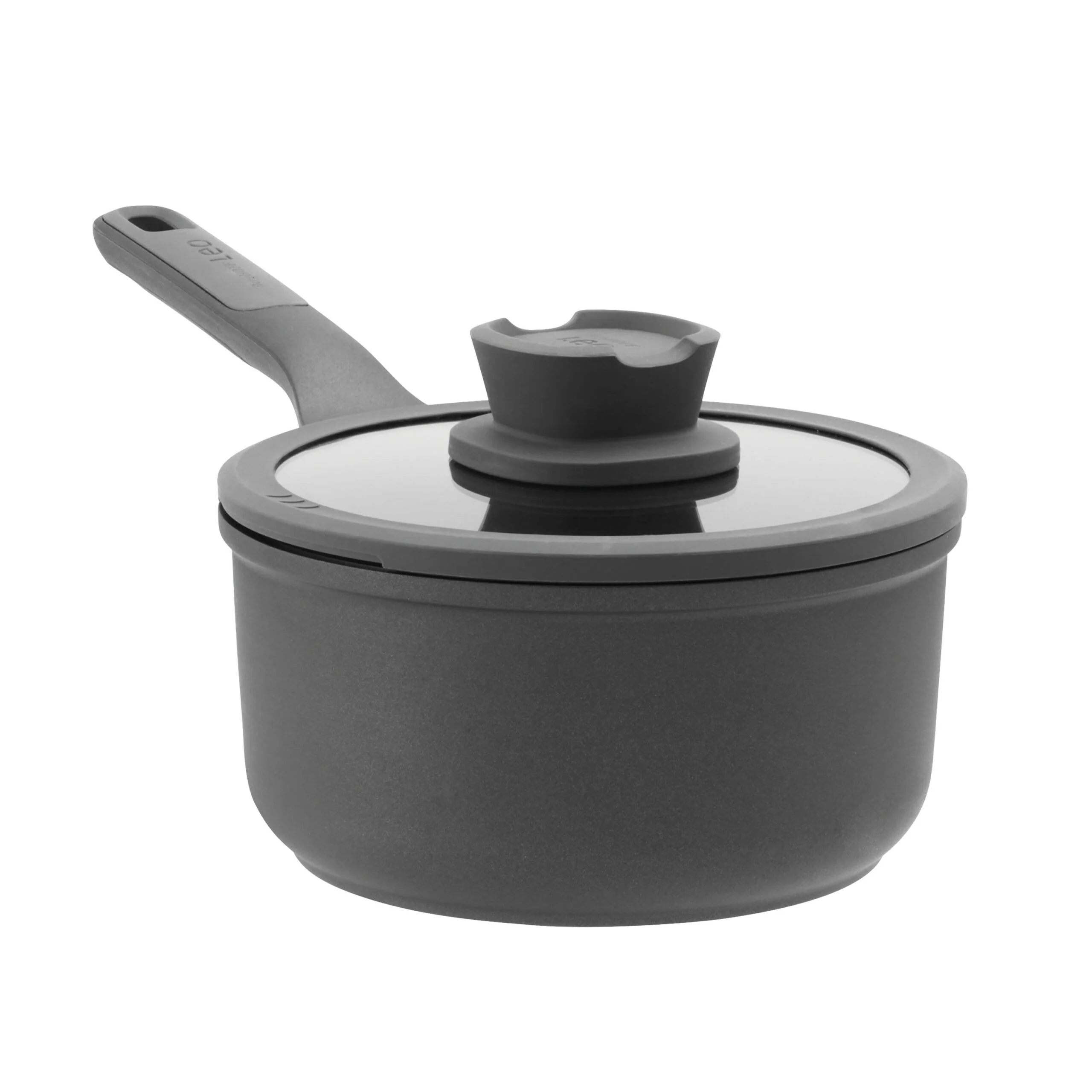 Berghoff Nonstick Covered Saucepan Stone Colour - 18cm