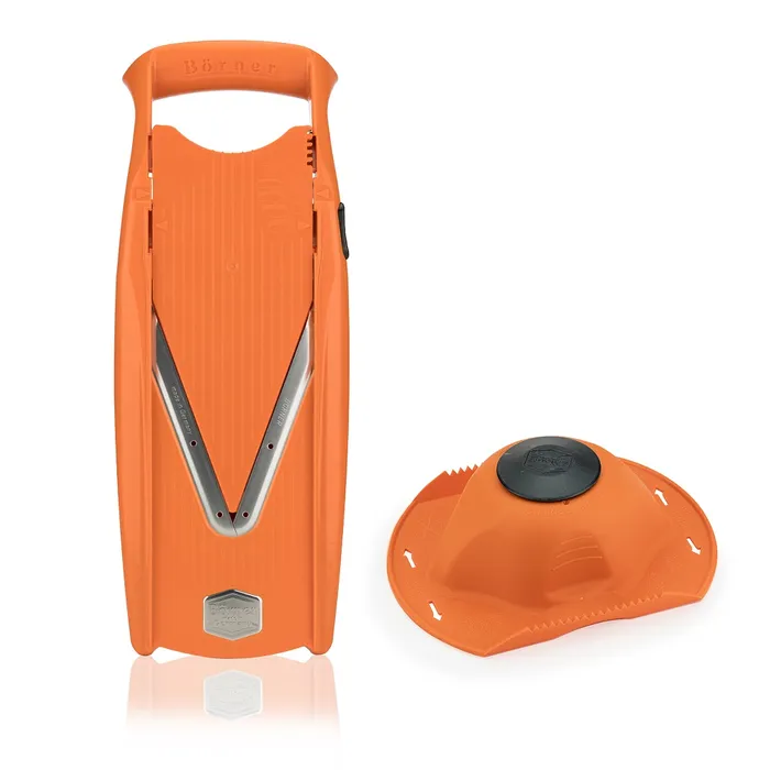Borner V5 PowerLine Mandoline PowerLine Basic Set Steel Blade Orange