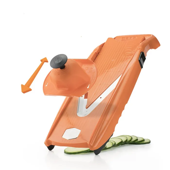Borner V5 PowerLine Mandoline PowerLine Basic Set Steel Blade Orange - Image 4