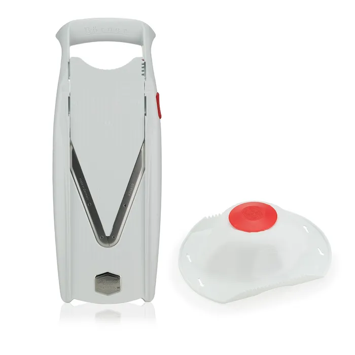 Borner V5 PowerLine Mandoline PowerLine Basic Set Steel Blade White