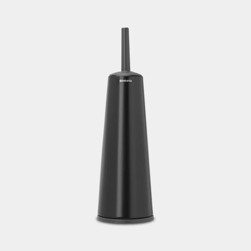 Brabantia Toilet Brush and Holder ReNew Matt Black