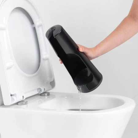 Brabantia Toilet Brush and Holder ReNew Matt Black - Image 2