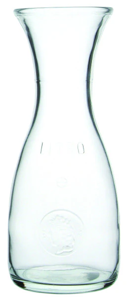 Bormioli Rocco Carafe - 1L Perfect for everyday use (Water, Juice, Wine)