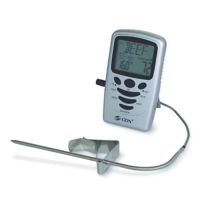 CDN Programmable Probe Thermometer/Timer - (0 to +250°c) (24 Hours by Hr/Min)