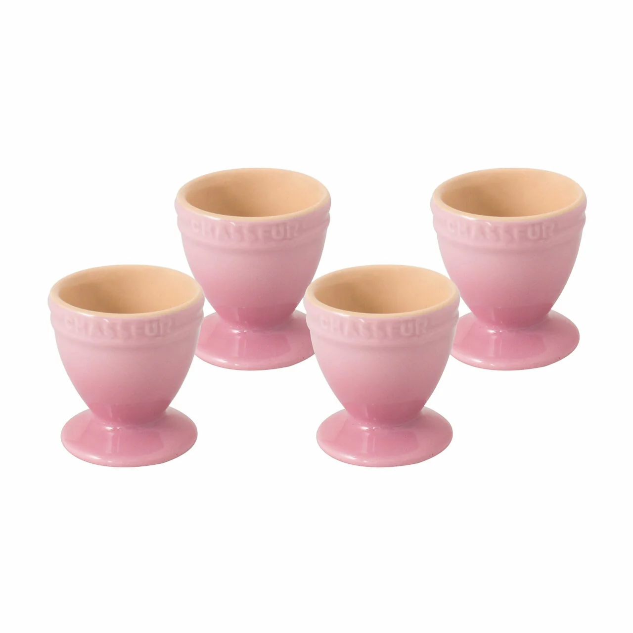 Chasseur Stoneware Egg Cup Set of 4 Cherry Blossom