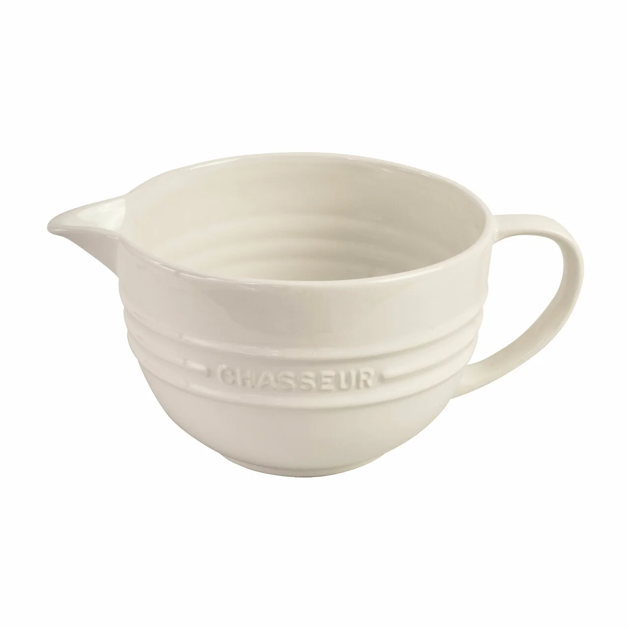 Chasseur Stoneware Mixing Jug Antique Cream - 21.5cm x 17.7cm x 12cm/1.5L