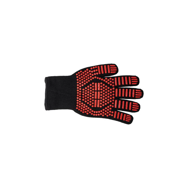 Chef Inox Oven Glove Flame Retardant Red 300mm