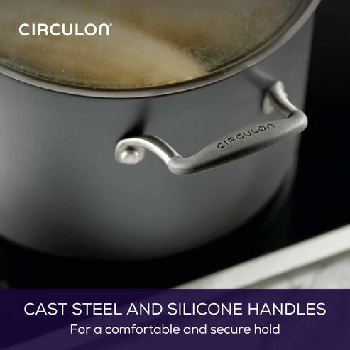 Circulon ScratchDefense A1 Nonstick Induction Covered Stockpot 24cm/7.6L - Image 5