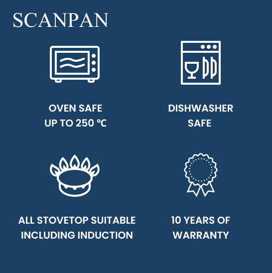 Scanpan Clad 5 Stainless Steel Steamer With Lid All Cooktops - Image 3