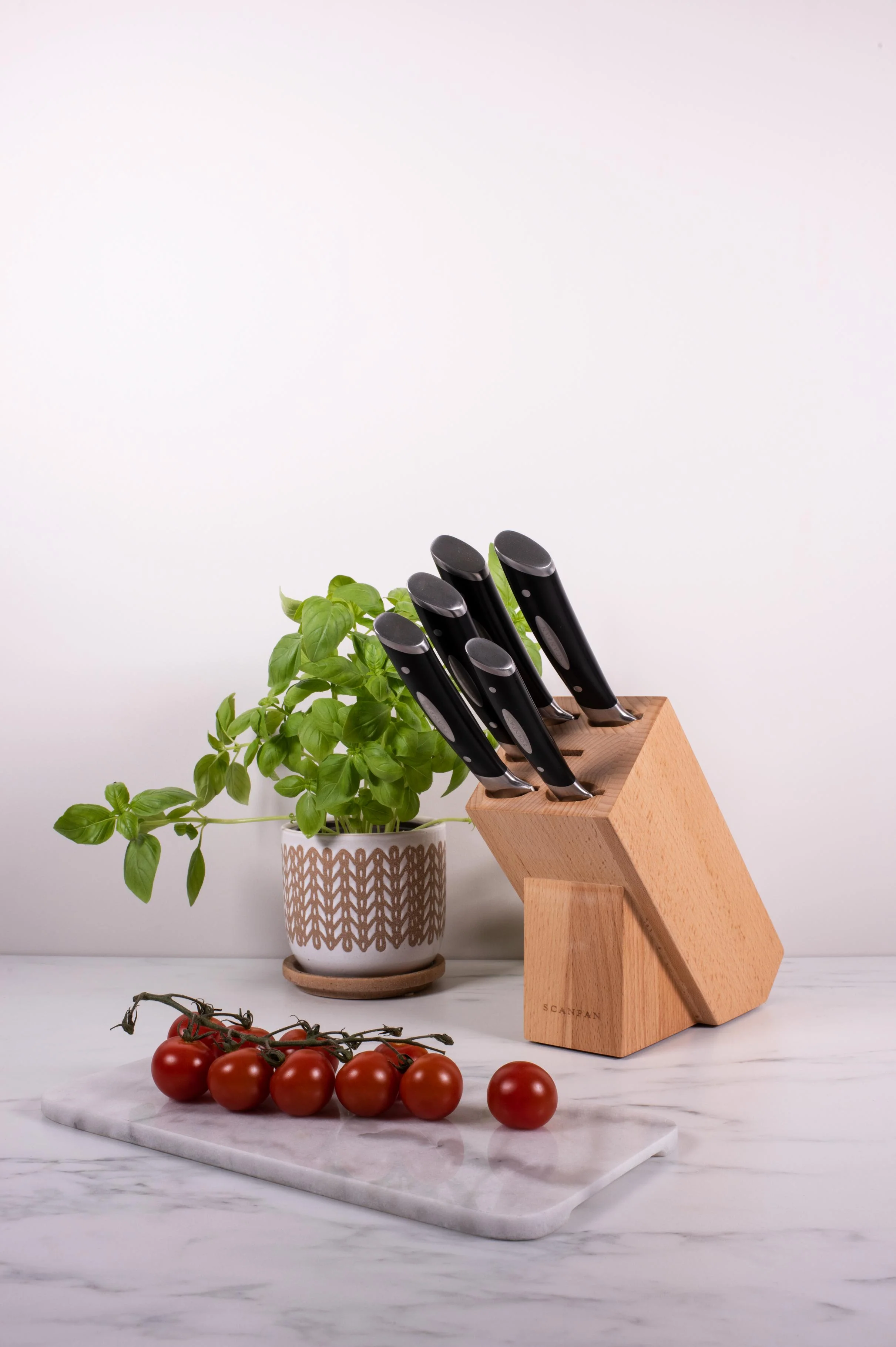 Scanpan Classic Knife Block Set German - 6 Piece - Image 2
