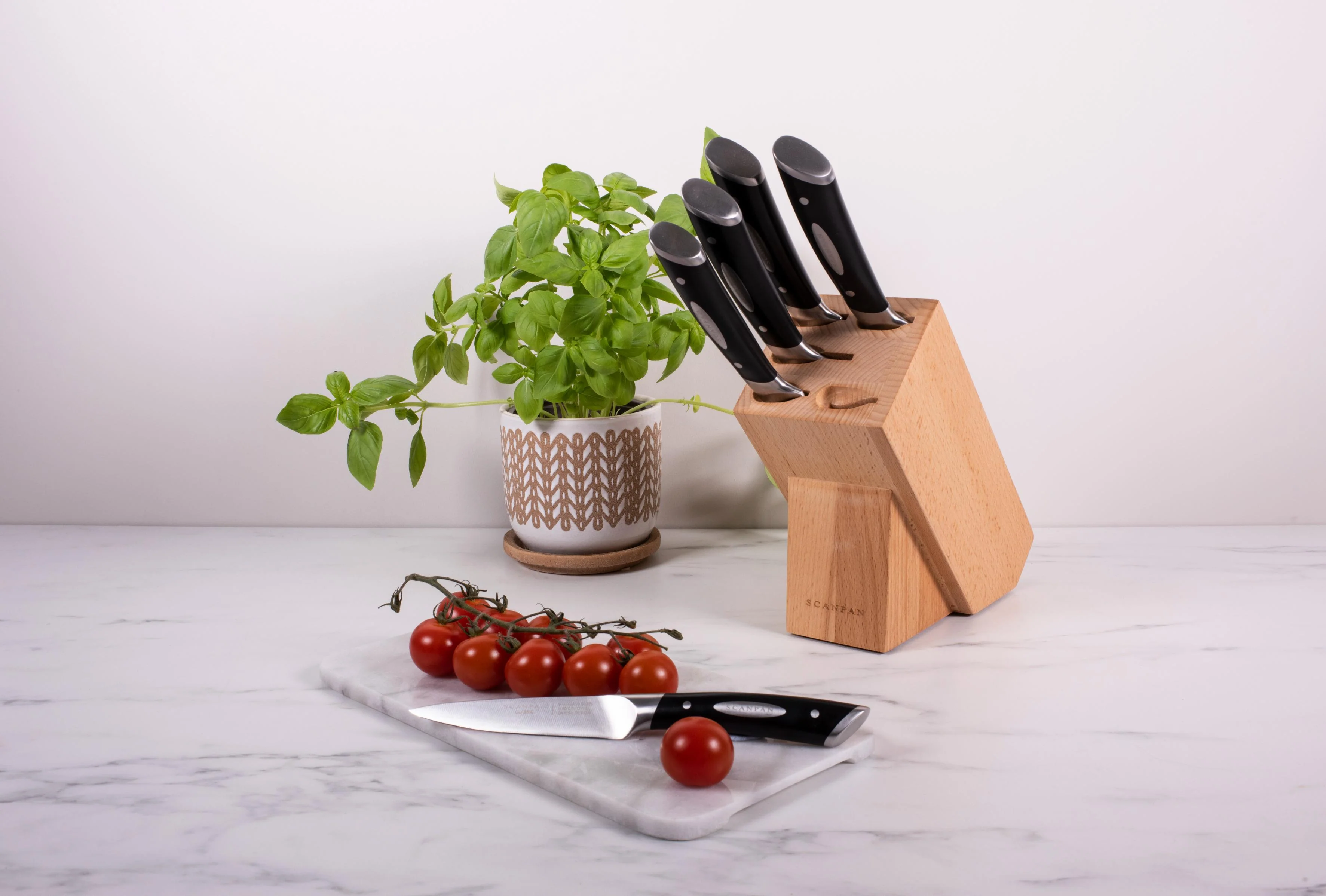 Scanpan Classic Knife Block Set German - 6 Piece - Image 3