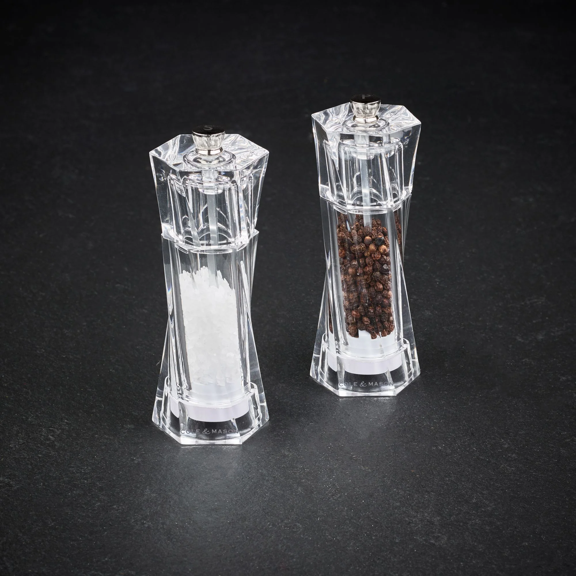 Cole & Mason Aldeburgh Salt and Paper Gift Set Acrylic - Image 2