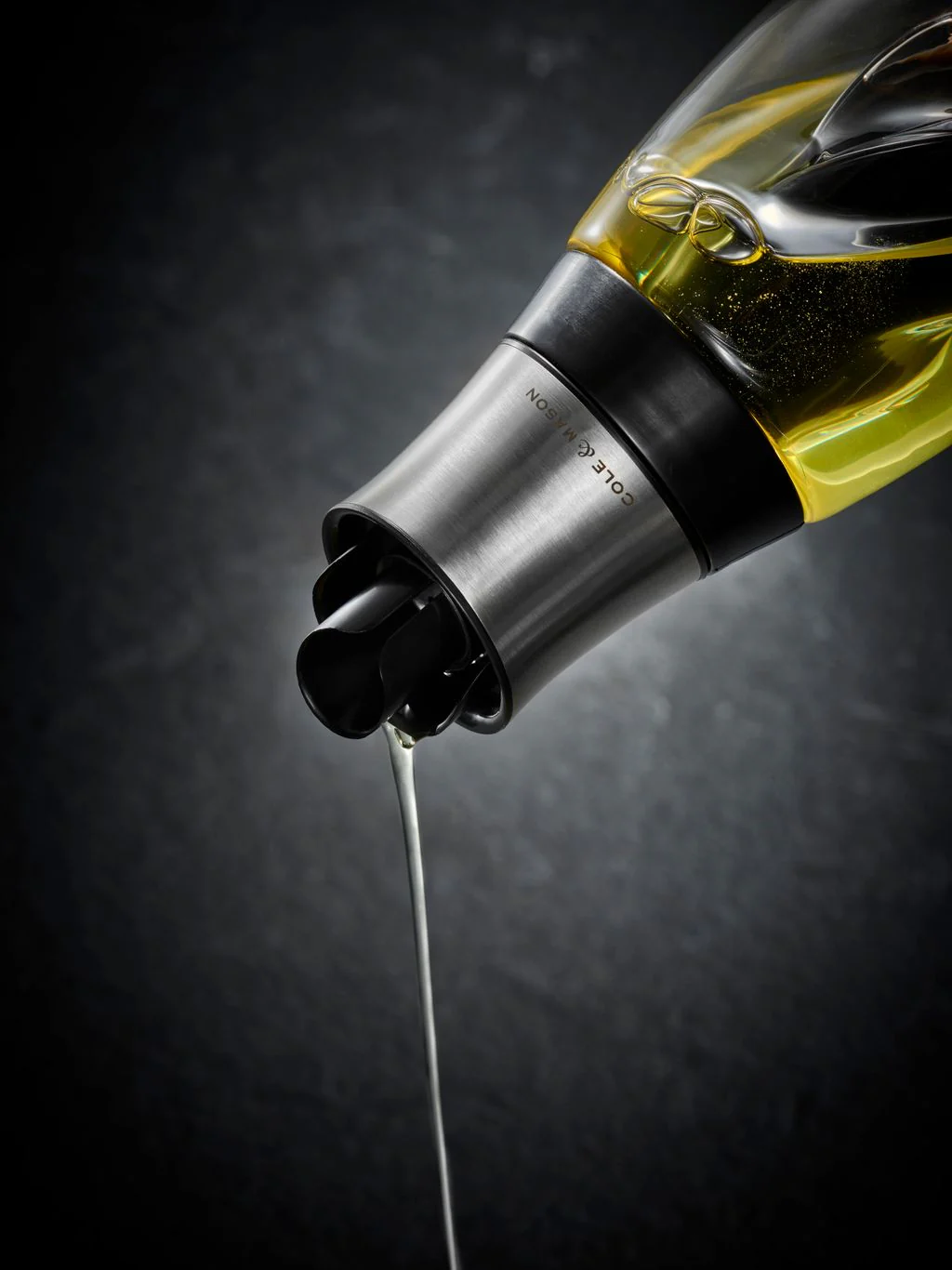 Cole & Mason Bristol Oil & Vinegar Duo Pourer Borosilicate Glass - Image 3
