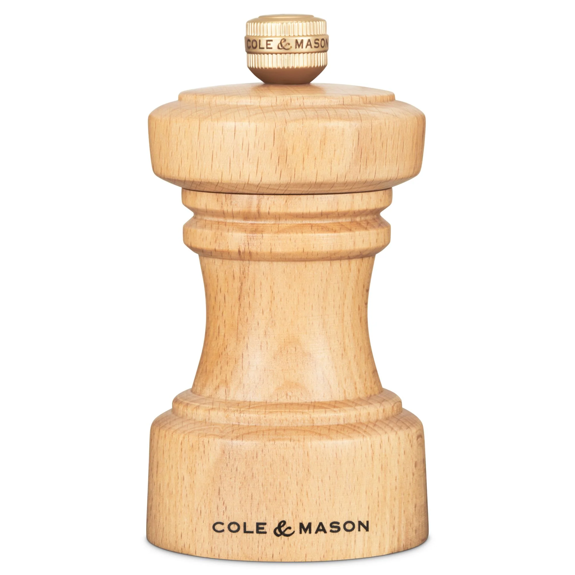 Cole & Mason Hoxton Natural Beech Pepper Mill Beech wood - 104mm