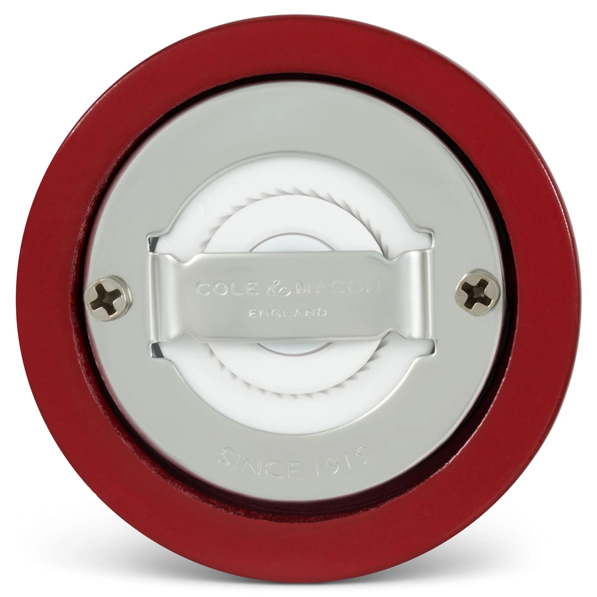 Cole & Mason Hoxton Red Gloss Salt Mill Beech wood - 104mm - Image 4