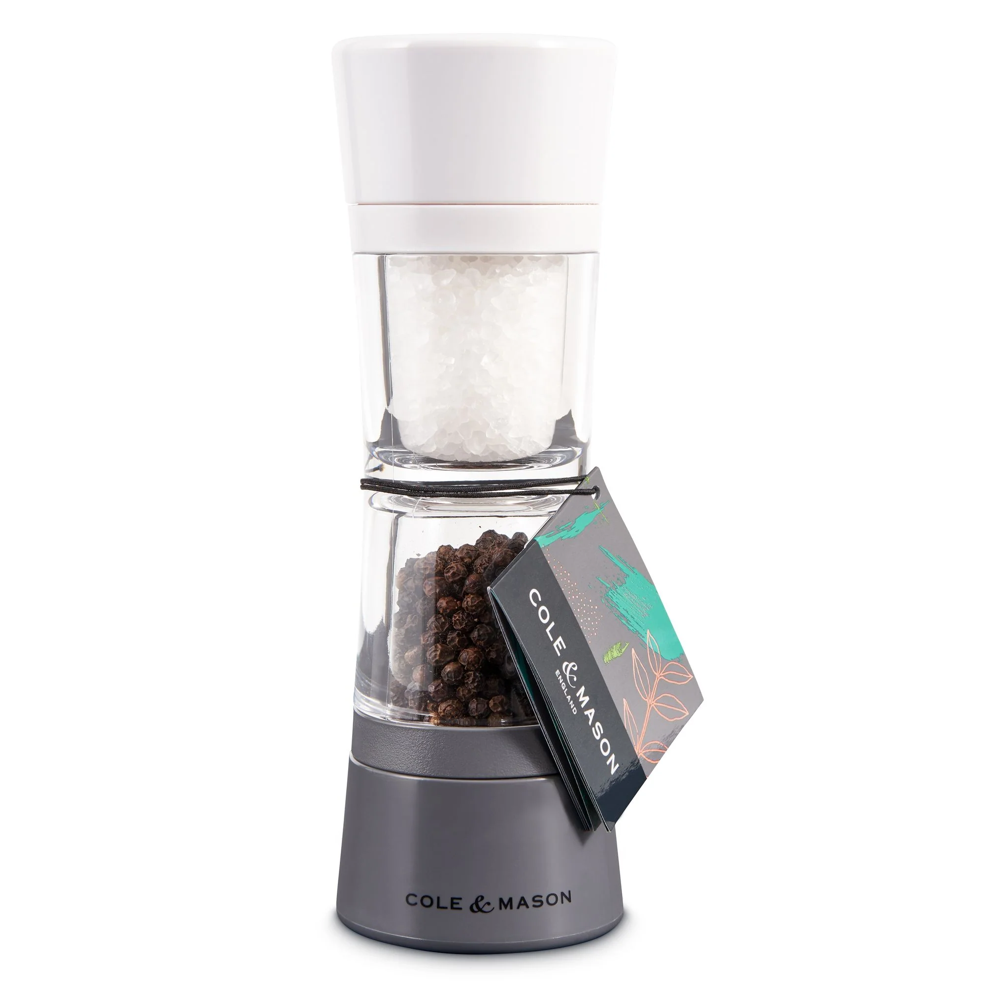 Cole & Mason Lincoln Salt & Pepper Duo Mill Acrylic ABS - Image 2