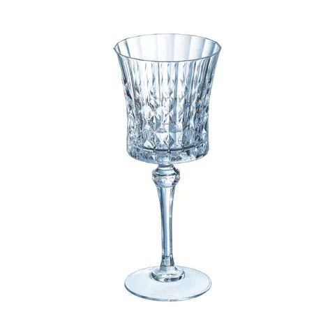 Cristal d’Arques Lady Diamond Stem Glass Set of 6 - 270ml