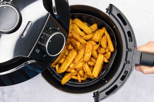 Cuisena Air Fryer Silicone Square Basket Black 18.5cm - Image 3
