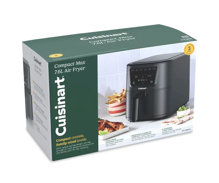 Cuisinart Compact Max Air Fryer PFAS Free 7.6L (AFS-8OBLXA) - Image 2