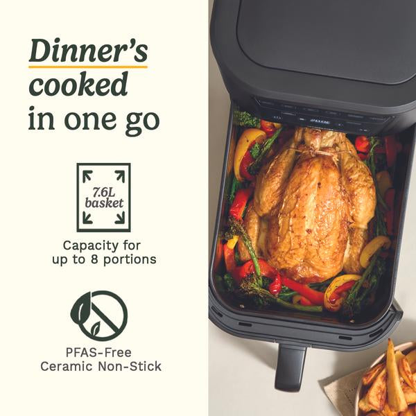 Cuisinart Compact Max Air Fryer PFAS Free 7.6L (AFS-8OBLXA) - Image 6