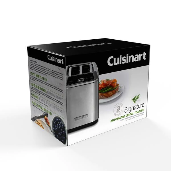 Cuisinart Signature Automated Digital 2 Slice Toaster (CPT-520XA) - Image 2
