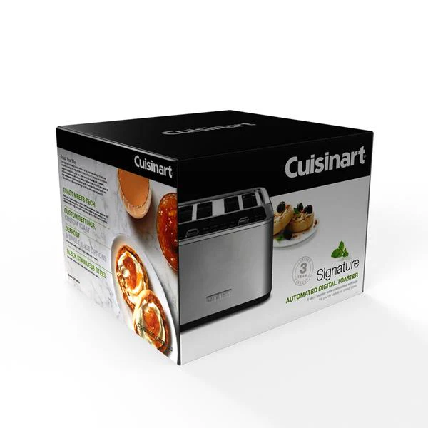 Cuisinart Signature Automated Digital 4 Slice Toaster (CPT-540XA) - Image 2
