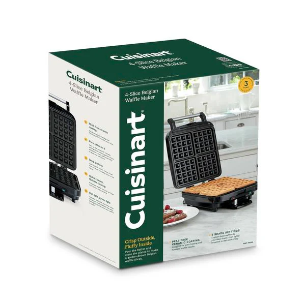 Cuisinart Waffle maker- Black (WAF-150XA) - Image 2