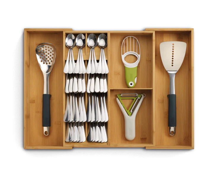 Joseph Joseph Drawerstore Bamboo Organiser - 7cm x 31.9cm x 41cm - Image 3
